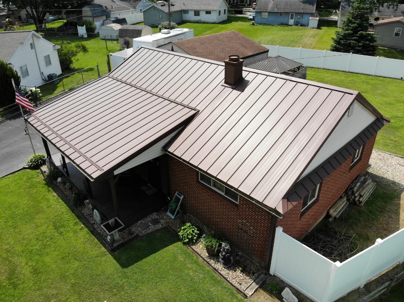 Commercial roof inspection documented in Brendonwood